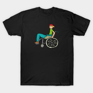 Funny Speedy Wheelchair T-Shirt